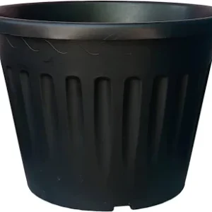 12 Inch Black Super Nursery Pot