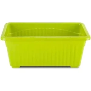 14 Inch Green Premium Jupiter Rectangular Window Planter